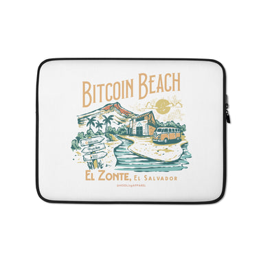 Bitcoin Beach Laptop Sleeve
