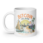 Bitcoin Island Glossy Mug