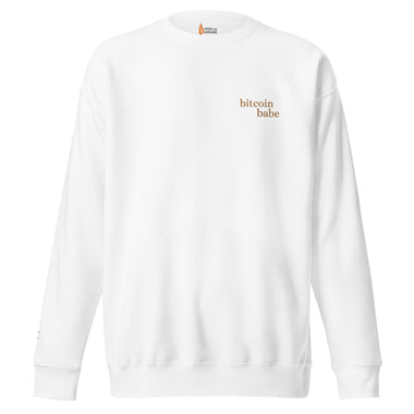 Bitcoin Babe Premium Sweatshirt