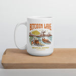 Bitcoin Lake Glossy Mug