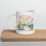 Bitcoin Island Glossy Mug