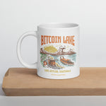 Bitcoin Lake Glossy Mug