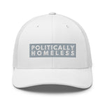 White Politically Homeless Trucker Hat